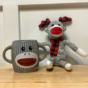 Ceramic mug and Monkey